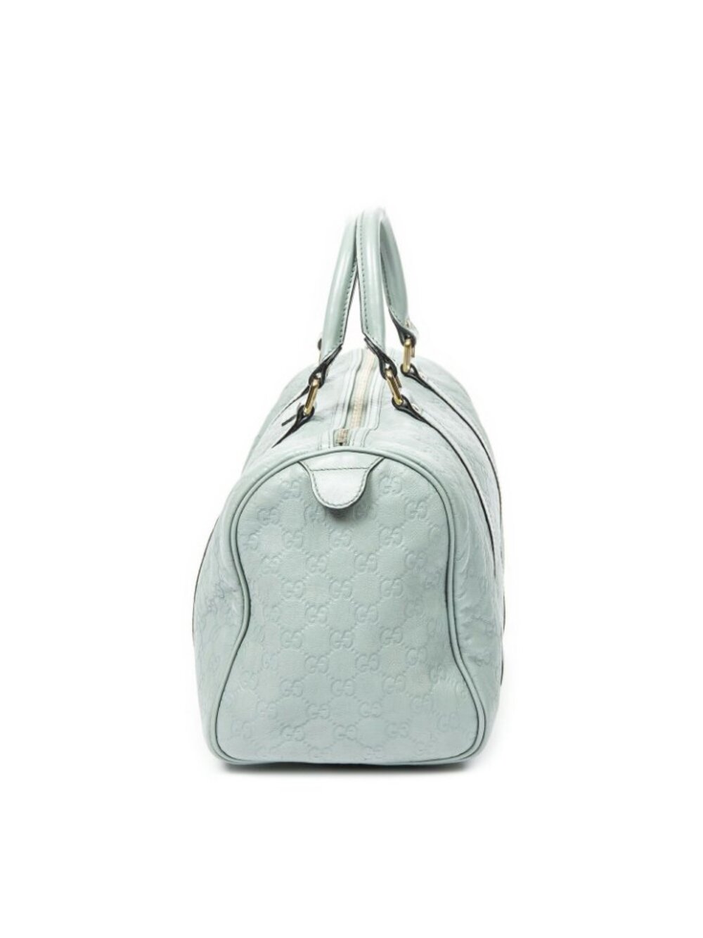 ★SOLD★ Gucci Midi Amboston Teale Guccissima Messenger Bag - Picture 3 of 11